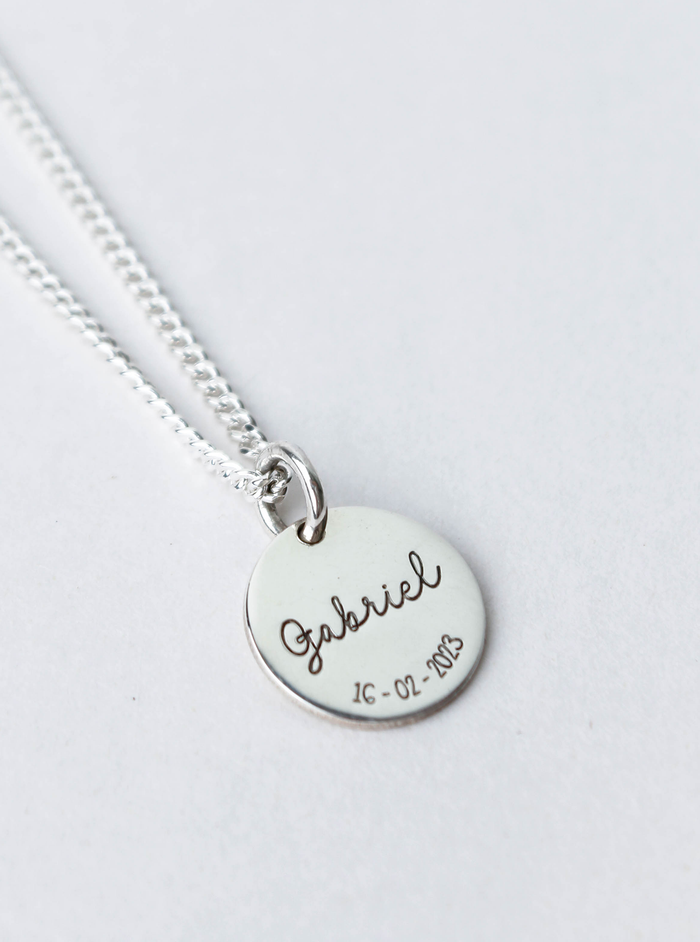 COLLAR PERSONALIZADO FOR HIM SILVER