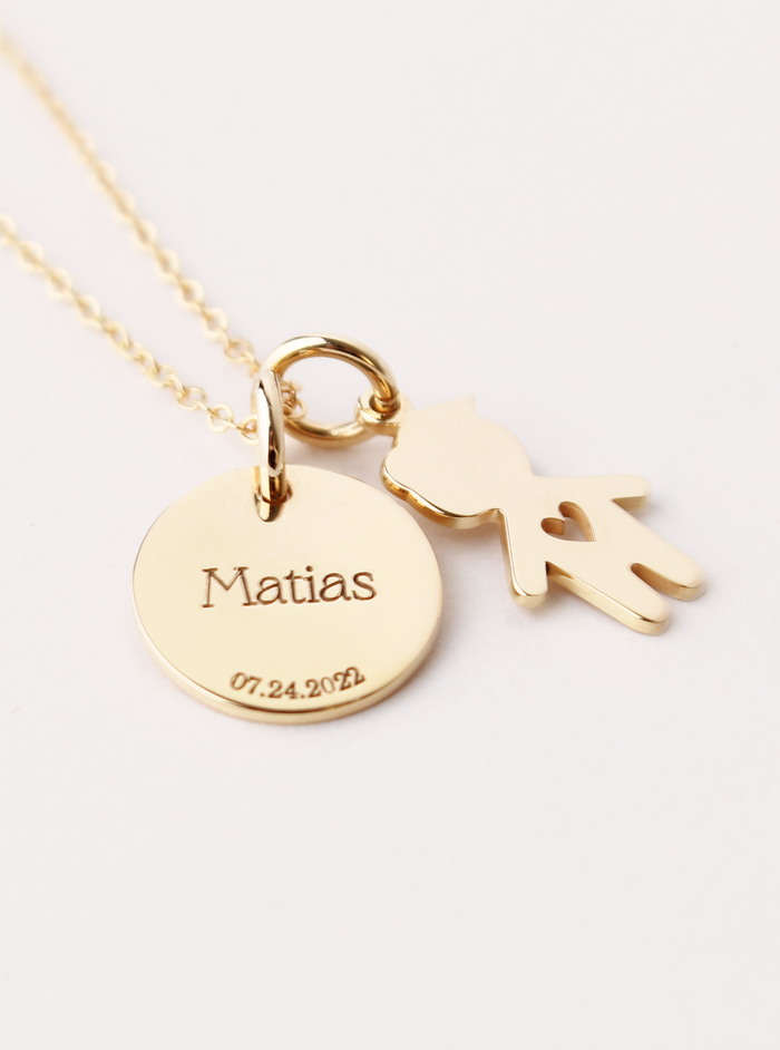 COLLAR PERSONALIZADO CATALINA GOLDEN