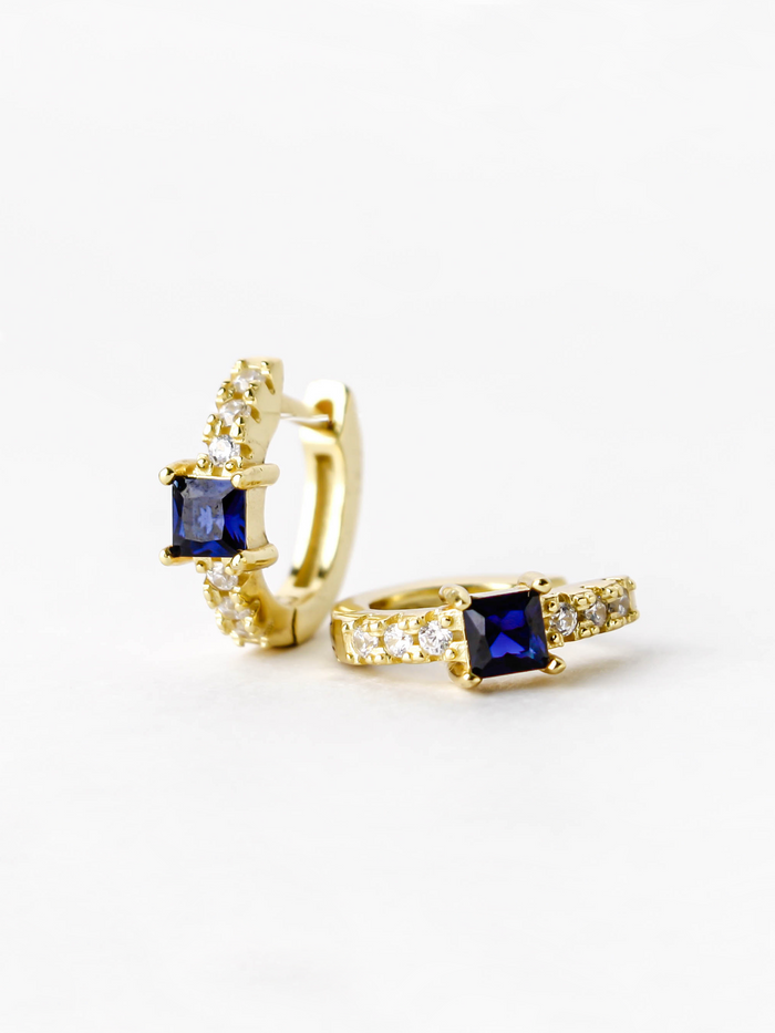 BLUE MINI EARRINGS