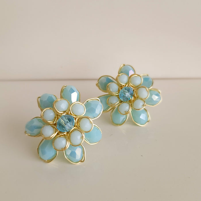 Aretes Marcela Pastel Sky