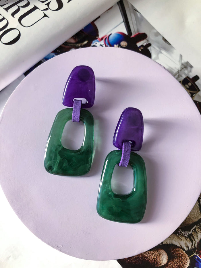 Aretes Bold Verde